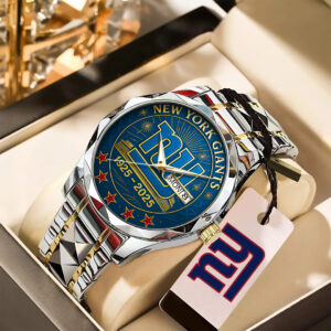 New York Giants 100th Anniversary 2025 Alloy Luxury Quartz Watch - TANTN17178