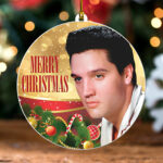 Elvis Presley Custom Shape 2-sided Acrylic Ornament – TANTN17222.2