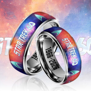 Star Trek 60th Anniversary Custom Alloy Ring - TANTN17255