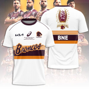 Brisbane Broncos 2025 Premiership 3D Apparel - TANTN17294
