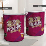 Brisbane Lions Premiers 2025 Laundry Basket - TANTN17301
