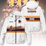 Brisbane Broncos 3D Windbreaker Jacket - TANTN17305