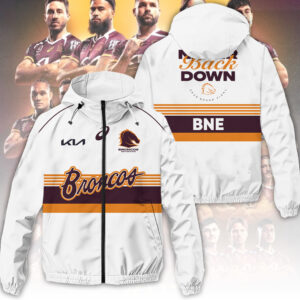 Brisbane Broncos 3D Windbreaker Jacket - TANTN17305