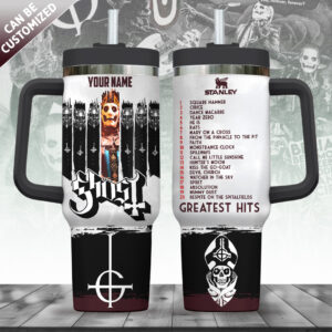 Personalized Ghost Band 40oz Stanley Tumbler - TANTN17564
