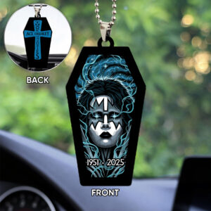 KISS x Ace Frehley Custom shape 2-sided Acrylic Car Ornament - TANTN17315