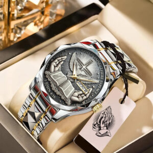 God Is Love, There Is Peace Alloy Luxury Quartz Watch - TANTN17368