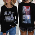 Taylor Swift Round Neck Raglan Sleeve Sweatshirt – TANTN17495