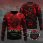 Detroit Lions x Stranger Things Ugly Sweater - TANTN17509