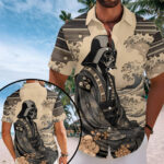Star Wars Short Sleeve Button-Down Shirt – TANTN17551
