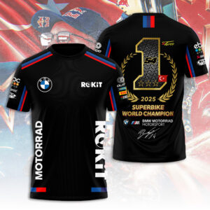 BMW Motorrad 2025 WorldSBK Champions 3D Apparel - TANTN17604