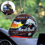 Red Bull Racing x Max Verstappen Custom shape 2-sided Acrylic Car Ornament – TANTN17629
