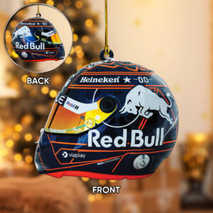 Red Bull Racing x Max Verstappen Custom Shape 2-sided Acrylic Ornament – TANTN17630