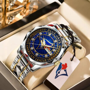 Toronto Blue Jays  2025 American League Champions Alloy Luxury Quartz Watch - TANTN17722