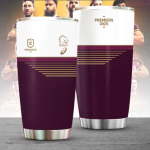 Brisbane Broncos 2025 Premiership Tumbler Cup - TANTN17802