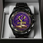 Melbourne Storm 27th Anniversary 2025 Black Stainless Steel Watch - TANTN17806