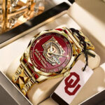 Oklahoma Sooners Football 130th Anniversary 2025 Alloy Luxury Quartz Watch – TANTN17821