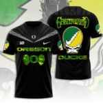 Oregon Ducks Football x Grateful Dead 3D Apparel - TANTN17857