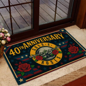 Guns N’ Roses 40th Anniversary Doormat - TANTN17866