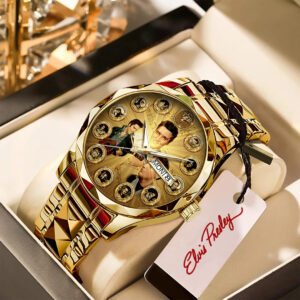Elvis Presley Alloy Luxury Quartz Watch - TANTN17869