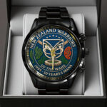 New Zealand Warriors 30th Anniversary Black Stainless Steel Watch – TANTN17876