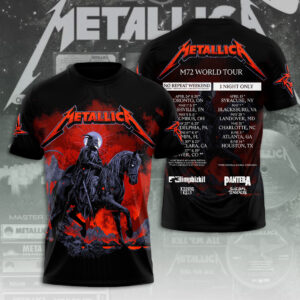 Metallica Tour 2026 3D Apparel - TANTN17982