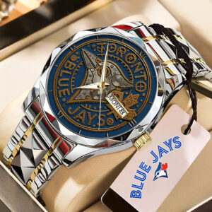 Toronto Blue Jays Alloy Luxury Quartz Watch - TMTHU1661