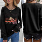 Taylor Swift Round Neck Raglan Sleeve Sweatshirt – TANTN17463