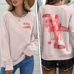 Taylor Swift Round Neck Raglan Sleeve Sweatshirt – TANTN17462