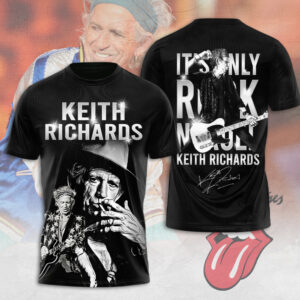 The Rolling Stones x Keith Richards 3D Apparel - MAITM 10206