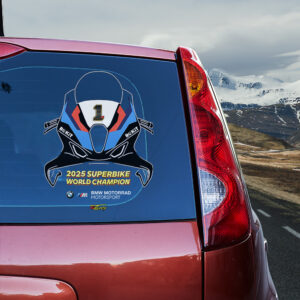 BMW Motorrad 2025 WorldSBK Champions 3D Car Sticker - TANTN17606