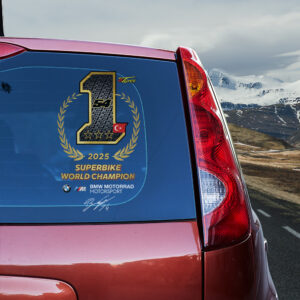 BMW Motorrad 2025 WorldSBK Champions 3D Car Sticker - TANTN17607