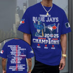 Toronto Blue Jays 2025 American League Champions 3D Apparel – MAITM13537