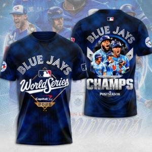Toronto Blue Jays 2025 American League Champions 3D Apparel - MAITM13618