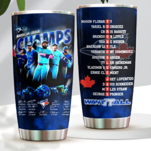 Toronto Blue Jays 2025 American League Champions Tumbler Cup - HOATT14123