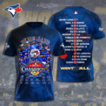 Toronto Blue Jays  2025 American League Champions 3D Apparel - TANTN17968