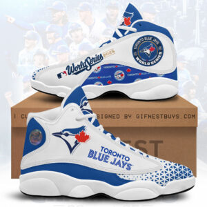 Toronto Blue Jays World Series 2025 JD13 Sneaker - GNENEW729