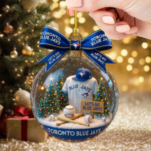 Toronto Blue Jays Custom Shape 2-sided Acrylic Ornament – TMTHU1812