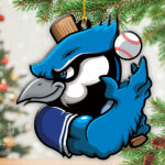 Toronto Blue Jays Custom Shape 2-sided Acrylic Ornament – TANTN18001