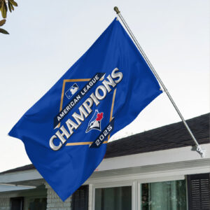Toronto Blue Jays  2025 American League Champions 3D Double-side House Flag - TANTN17650