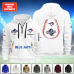 Personalized Toronto Blue Jays World Series 2025 2D Quarter Zip Hoodie - TANTN17709
