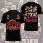 Brisbane Broncos 3D Apparel - TMTHU1319