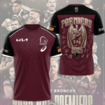 Brisbane Broncos 3D Apparel - TMTHU1333