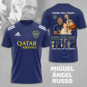Boca Juniors x Miguel Ángel Russo 3D Apparel - TMTHU1379