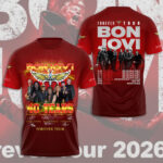 Bon Jovi 40 Years Anniversary 3D Apparel – TMTHU1725