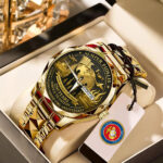 US Marine Corps 250 Years Alloy Luxury Quartz Watch - MAITM13538