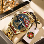 US Marine Corps 250th Anniversary Alloy Luxury Quartz Watch - MAITM13195