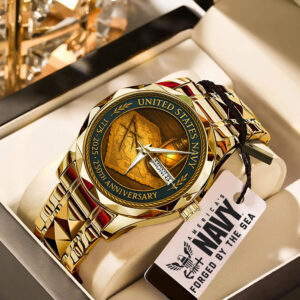 US Navy 250th Anniversary Alloy Luxury Quartz Watch - MAITM13277