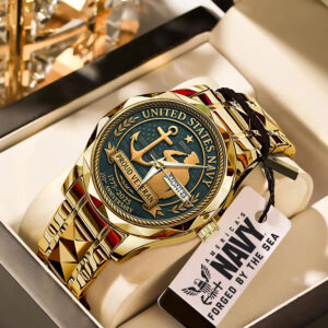 US Navy 250th Anniversary Alloy Luxury Quartz Watch - MAITM13363
