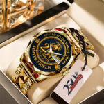 US Marine Corps 250th Anniversary Alloy Luxury Quartz Watch – TMTHU1326