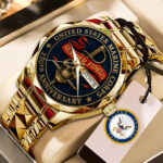 US Marine Corps 250th Anniversary Alloy Luxury Quartz Watch - TMTHU1350